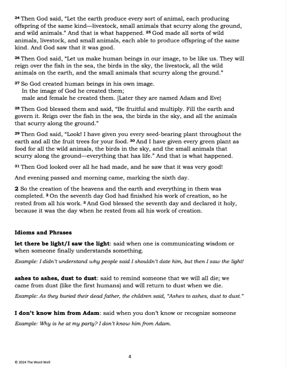 Creation to Christ - Bible Stories, Advanced - Image 8